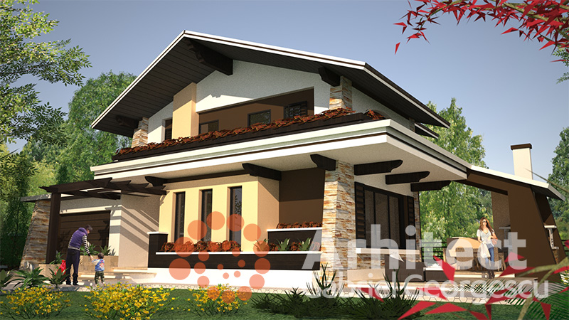 Casa cu etaj 46 proiecte de case personalizate for Modele de case